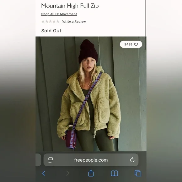 Free People Movement Zip Fleece Hoodie - Picture 4 of 4